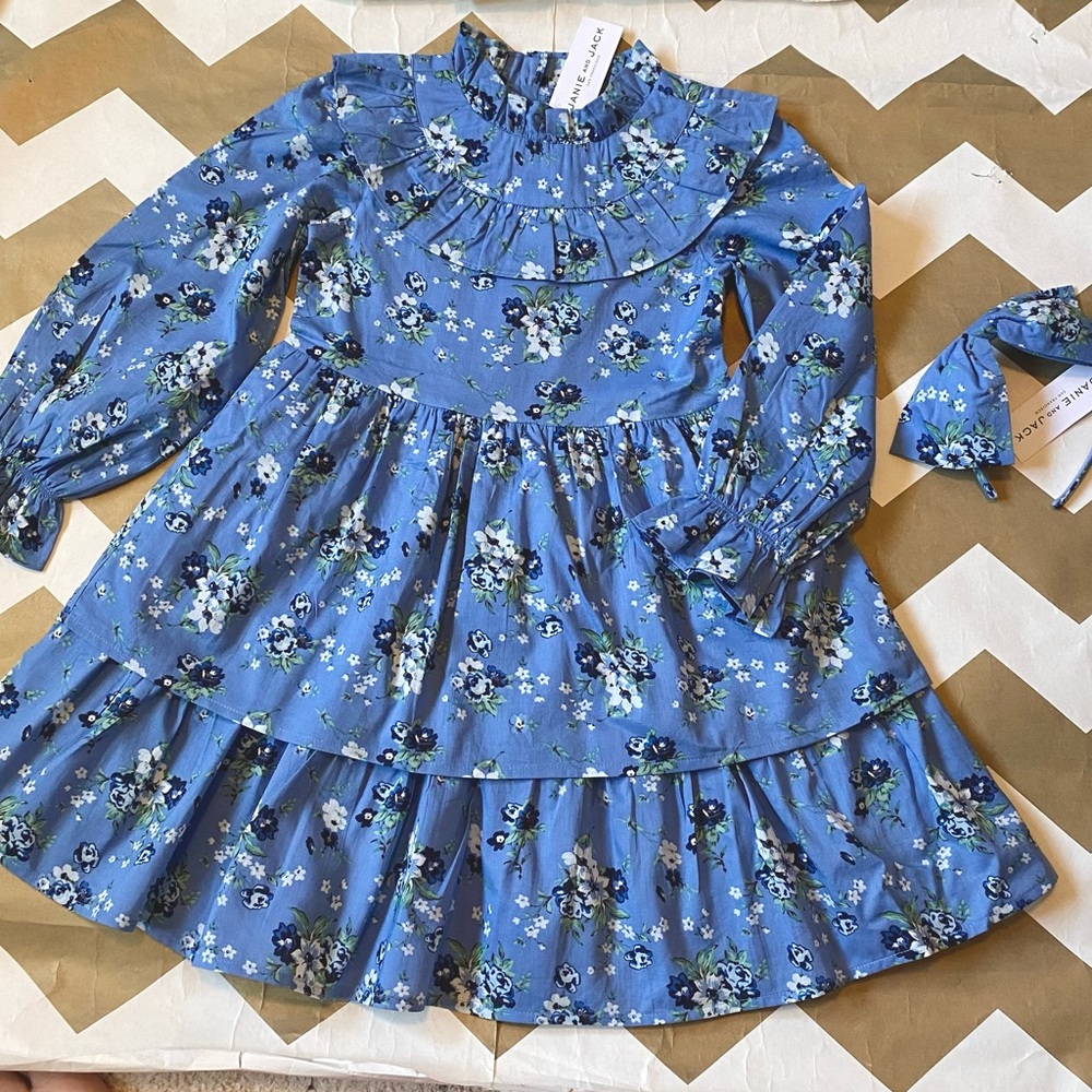 Janie and jack dress and headband